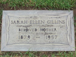Sarah Ellen <I>Eyre</I> Gillins 