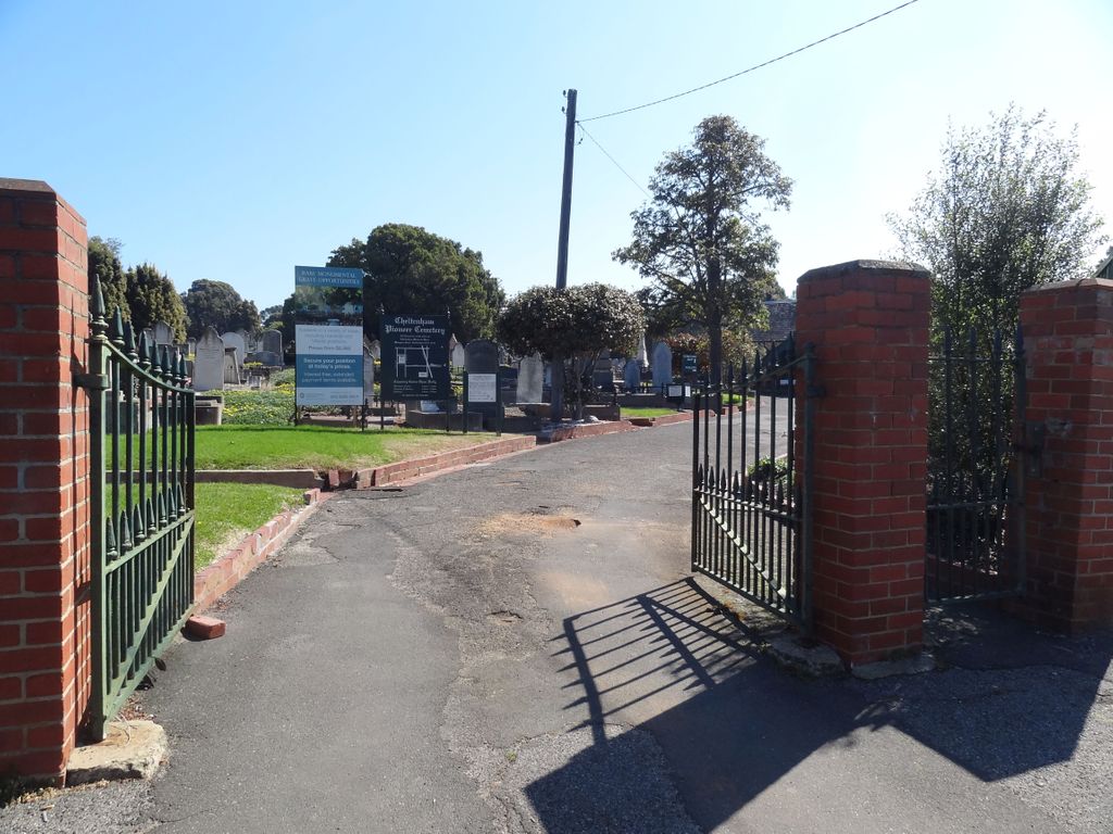 Cheltenham Pioneer Cemetery