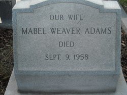 Mabel Weaver <I>Vaughan</I> Adams 