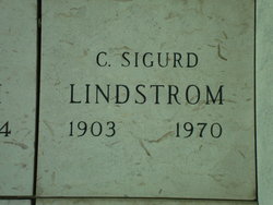C. Sigurd Lindstrom 
