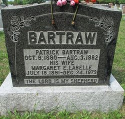 Margaret Edith <I>Labelle</I> Bartraw 