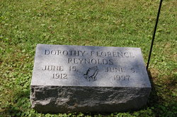 Dorothy R <I>Florence</I> Reynolds 