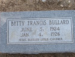 Betty Francis Bullard 