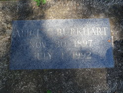 Alice Catherine Burkhart 