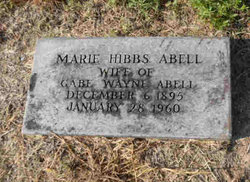 Marie <I>Hibbs</I> Abell 