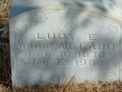 Lucy E. <I>VanHook</I> Gard 