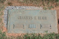 Chalmers Eugene “Chambers” Heath 