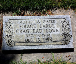 Grace Larue <I>Craghead</I> Lowe 