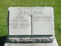Martha Elizabeth <I>Arnold</I> Boughton 