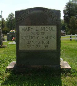 Mary Lou <I>Nicol</I> Mauck 