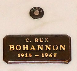 Cyrus Rex Bohannon 