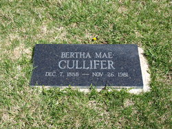 Bertha Mae <I>Humphrey</I> Cullifer 