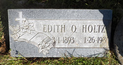 Edith Olive <I>Goodwin</I> Holtz 