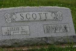 Elizabeth L. “Lizzie” <I>Reddick</I> Scott 