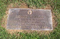 Pfc. Robert G. Baker 