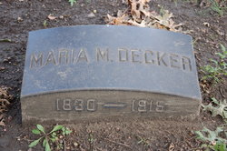 Marie Matilda <I>Lynes</I> Decker 
