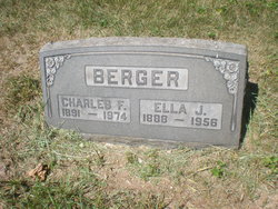 Ella Julia Ann <I>Geisinger</I> Berger 