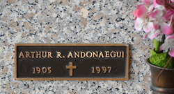 Arthur R Andonaegui 