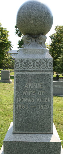 Annie <I>Moore</I> Allen 