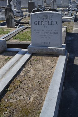 Jeanette <I>Arkin</I> Gertler 