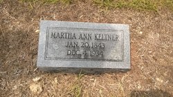Martha Ann <I>Thurman</I> Keltner 