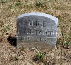 Alice Louise <I>Dickens</I> Chetwood 