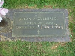 Mary Odean <I>Atchley</I> Culberson 
