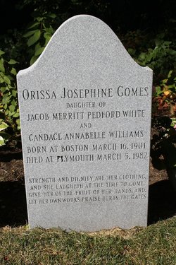 Orissa Josephine <I>White</I> Gomes 