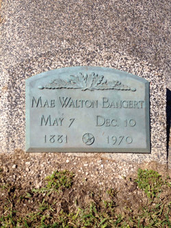 Elizabeth Mae <I>Walton</I> Bangert 