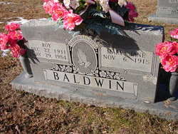Mary Jane <I>Woody</I> Baldwin 