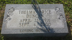 Thelma Ruth <I>Price</I> Duncan 