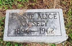 Dessie Alice <I>Shriver</I> Knisely 