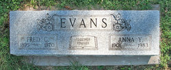 Anna Elizabeth <I>Yerks</I> Evans 