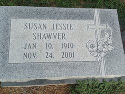 Susan Jessie <I>Fancher</I> Shawver 