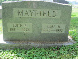 Edith E. <I>Roome</I> Mayfield 