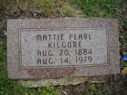 Mattie Pearl <I>Meadows</I> Kilgore 