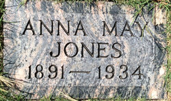 Anna May <I>Spencer</I> Jones 