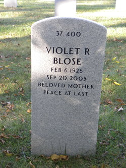 Violet Romaine <I>Eppley</I> Blose 