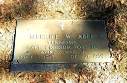 Merrill William Abel 