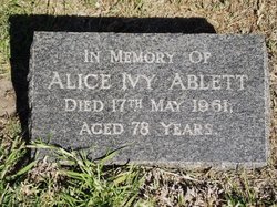 Alice Ivy Ablett 