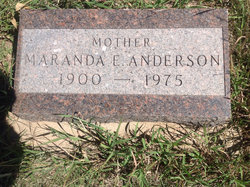 Maranda Elllen <I>Ashworth</I> Anderson 