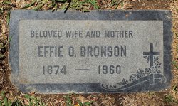 Effie Ophelia <I>Grandstaff</I> Bronson 