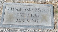 William Frank Beverly 