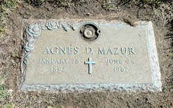 Agnes <I>Dillon</I> Mazur 
