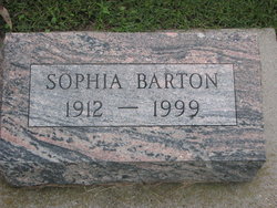 Sophia B <I>Ahrdt</I> Barton 