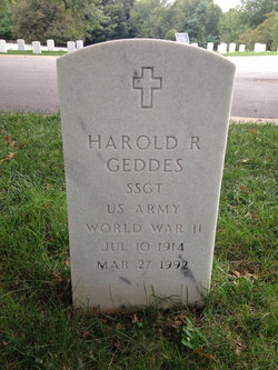 Harold R Geddes 