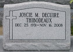 Joycie Mae <I>DeCuire</I> Thibodeaux 