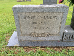 Henry Thomas Simmons 
