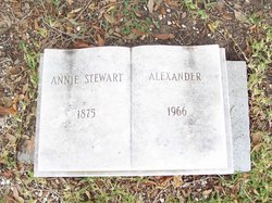 Annie Elmira <I>Stewart</I> Alexander 