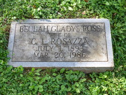 Beulah Gladys <I>Ross</I> Rosazza 